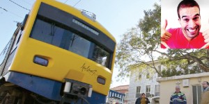 David Carronha seguia no sentido Lisboa-Cascais e foi violentamente atacado por quatro assaltantes mal saiu da carruagem