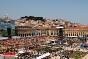 Lisboa encheu-se de hortas e de animais