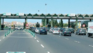 A estrada mais frequentada, a A5, perdeu mais de 5 mil veículos