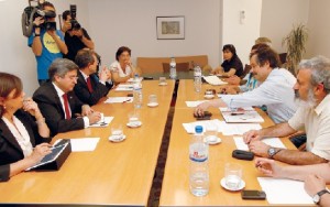 Governo e sindicatos não chegaram a acordo