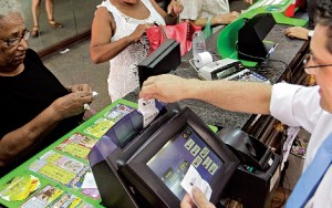 Casa da Sorte, no Rossio, recebe mais apostadores em dia de jackpot