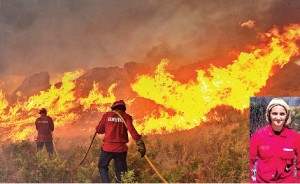 Cátia Pereira Silva, 21 anos, de Carregal do Sal, perdeu ontem a vida. Este ano já morreram 5 bombeiros