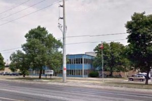 Fábrica de Brampton (Graphic Packaging). Google Street View.