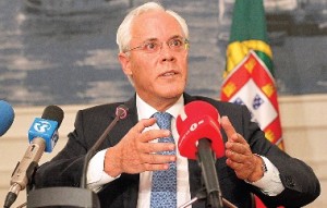 Ministro da Administração Interna, Miguel Macedo, apelou ontem ao bom senso da CGTP (Foto de João Miguel Rodrigues)