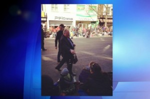 Rob Ford na parada do Pai Natal, no ano passado. CityNews
