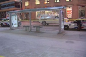 bus shelter death