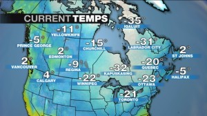 A cidade de Toronto registou novo recorde de temperatura mínima para esta data