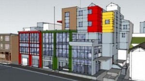 O edifício de 15.000 metros quadrados, será localizado no 139 Prince Edward St., e terá três andares. (Saint John Community Loan Fund)