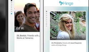 O aplicativo de namoro Hinge só relaciona amigos de amigos