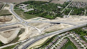 Um trecho de oito quilómetros do Herb Gray Parkway vai abrir neste fim de semana. (Ministério dos Transportes)