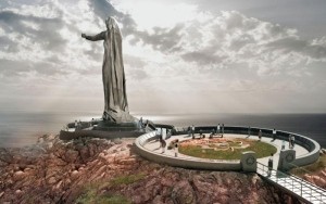 A (Fundação) Never Forgotten Memorial Foundation quer construir uma estátua chamada Mãe Canadá no Cape Breton Highlands Park. (Never Forgotten Memorial Foundation) 