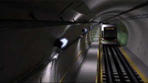 Rendição de um artista do planeado Eglinton Crosstown LRT. (Handout / Metrolinx)