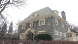  Uma casa em Outremont está entre aquelas vendidas por mais de 1 milhão de dólares. (Mathieu Dion/Radio-Canada)
