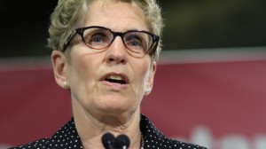 A líder do partido Liberal do Ontário e primeira ministra do Ontário Kathleen Wynne, nesta foto de arquivo. (Lars Hagberg/THE CANADIAN PRESS IMAGES)