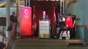 O primeiro-ministro Wade MacLauchlan diz que a P.E.I. vai apresentar uma candidatura para sediar os Jogos Canadá de 2023. (Natalia Goodwin / CBC)