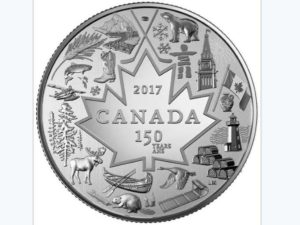 A Casa da Moeda do Canadá vai introduzir uma moeda de três dólares para o seu aniversário