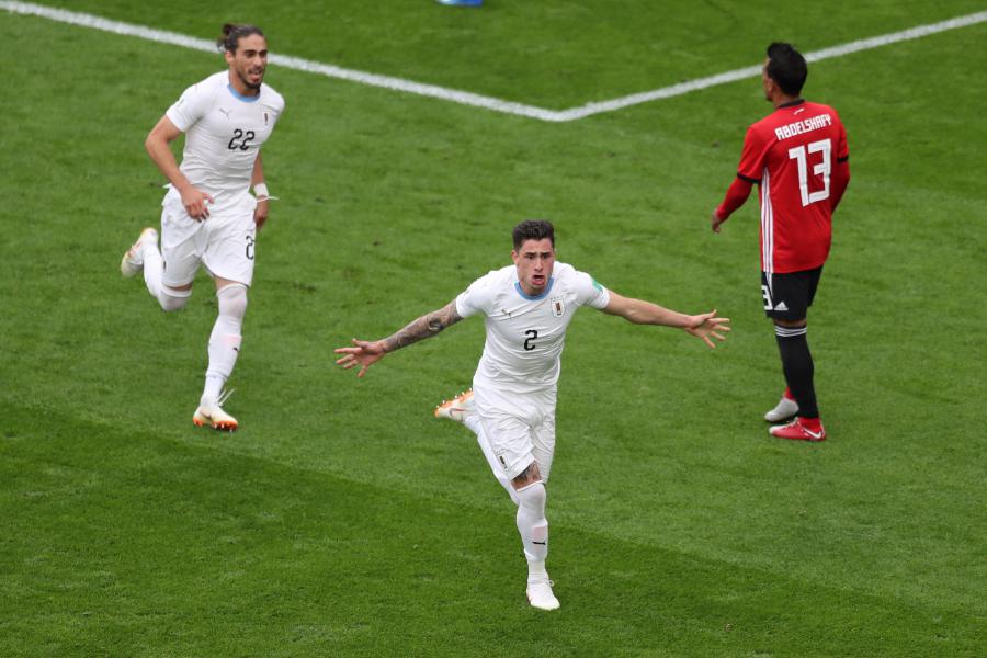 Resultado de imagem para IMAGENS Uruguai vence o Egito em Ecaterimburgo