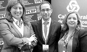 Cristina Martins, presidente da FPCBP (à direita, com Nuno Alves e Ana Ochôa) realça a importância que estes fóruns têm para os seus membros e para o desejável intercâmbio entre empresários