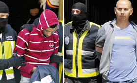 Nou Mediouni e Hassan El Jaaouani foram detidos em Saragoça e Múrcia