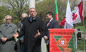 José Cesário deixou elogios para o crescimento e amadurecimento da comunidade portuguesa residente em Toronto