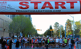 MARATONISTAS DE TORONTO VÃO CORRER COM BOSTON EM MENTE