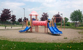 Imagem de área recreativa no Vaughan Mills Park, 20 de maio, 2013. (Tom Podolec/CTV)