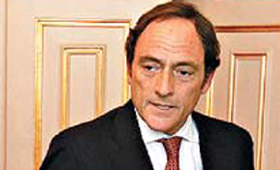 “Esta é a fronteira que não posso deixar passar”, afirmou no largo do Caldas