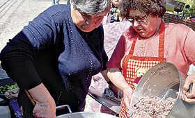 As refeições são fortes para garantirem energia
