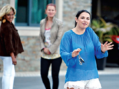 Katia e Elma quiseram mimar Cristianinho
