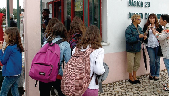 Na Escola Quinta de Marrocos (Lisboa) a adesão foi de 100%