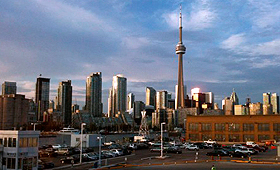 O horizonte de Toronto visto do Billy Bishop Airport - 18 de maio de 2012. (CityNews/Showwei Chu)