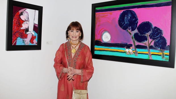 Gloria Vanderbilt na 1stdibs Gallery - 12 de setembro, 2012, em Nova Iorque. (AP Photo / Starpix, Dave Allocca)