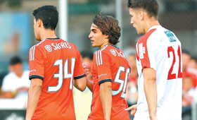 Markovic, saudado por André Almeida, esteve no centro das atenções