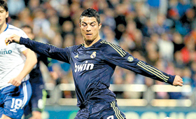Ronaldo vai continuar a marcar golos nos merengues