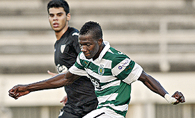 Salim Cissé estreou-se pelo Sporting com um golo