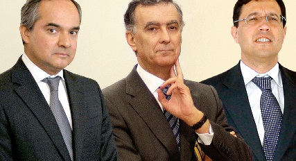 Pais Jorge, demitido na polémica, Franquelim Alves e Óscar Gaspar, assessor de Sócrates
