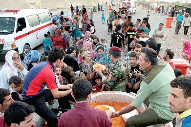 Mais de dois milhões de sírios estão refugiados em vários países em fuga do conflito
