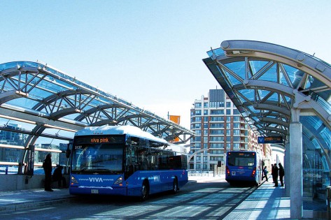 Foto da estação de Warden, primeiro centro de trânsito rápido da região de York, em Markham. HANDOUT