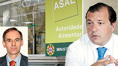 O secretário de Estado da Economia, Leonardo Mathias (à dir.), nomeou Pedro Portugal Gaspar para inspetor-geral da ASAE (Fotos Filipa Couto e Bruno Simão)