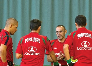 Luís Sénica acredita que a seleção nacional pode chegar ao título (Foto de Bruno Pires)