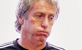 “Temos de estar ao nível do jogo com o Anderlecht” Jorge Jesus. (LUÍS MANUEL NEVES)