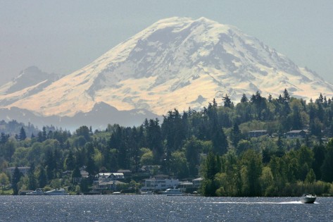 Mount Rainier. THE ASSOCIATED PRESS/Ted S. Warren