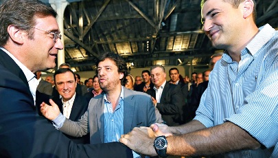 Líder do PSD, Passos Coelho, na convenção autárquica do PSD, em Vila Nova de Gaia