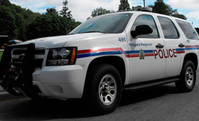 Um veiculo da Niagara Regional Police.