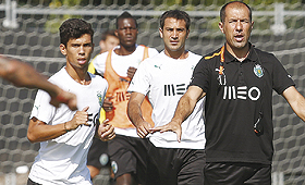 Leonardo Jardim diz que o Rio Ave vai entrar “motivado e confiante” em Alvalade. (PAULO CALADO)