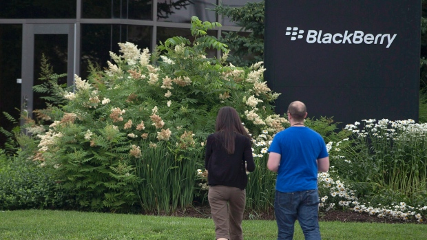 Sede da BlackBerry em Waterloo, Ontário (The Canadian Press / Geoff Robins)