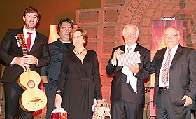 Campaniça Trio e Carlos do Carmo. (DIREITOS RESERVADOS)