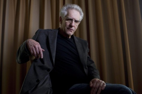 David Cronenberg em Toronto, 11 de setembro de 2011. The Canadian Press/Chris Young