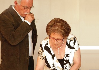 O coleccionador de arte José Lima e a mulher, Norlinda (Foto Direitos Reservados)