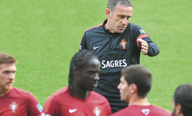 Paulo Bento deixou claro que equipa não pode ter pressas (Bruno Pires)